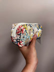 Floral Quilted Travel Case - Size Small