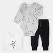Rocket 3 PC Bodysuit Set | Petit Lem