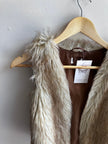 Wildwood Faux Fur Vest | Size Small