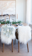 Natural White Icelandic Sheepskin