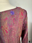 PRC6827 Avatar Pure Silk Self Pocket Tunic Dress