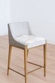 Shorn White Icelandic Sheepskin Chair Pad