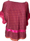 PRC6159 Avatar Pure Silk Boxy Top