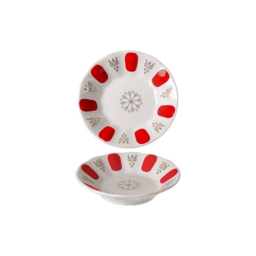Saucers Turkish Style 5 in - Set of 6