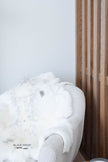 White Sami Reindeer Hide