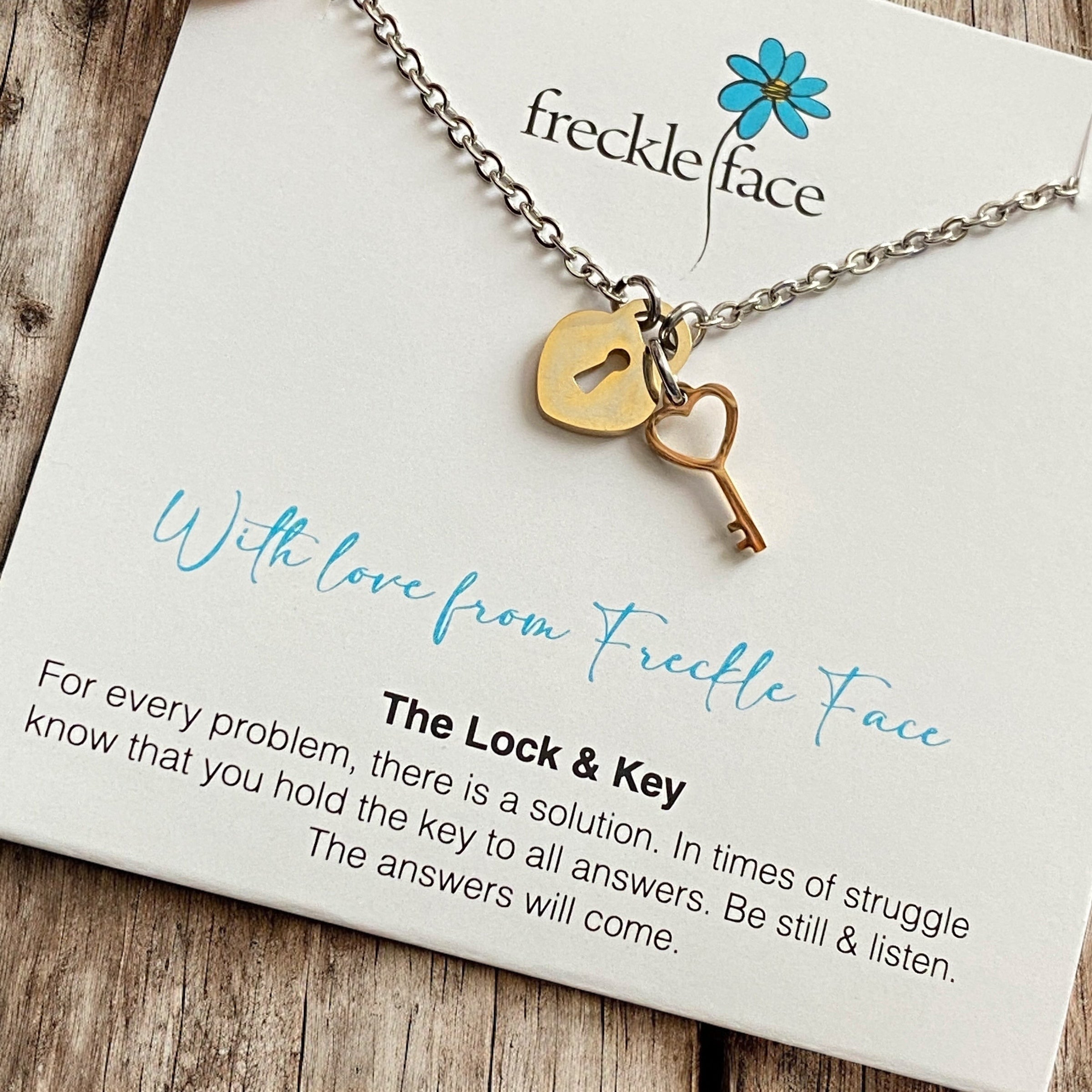 With Love From Freckle Face - Lock & Key