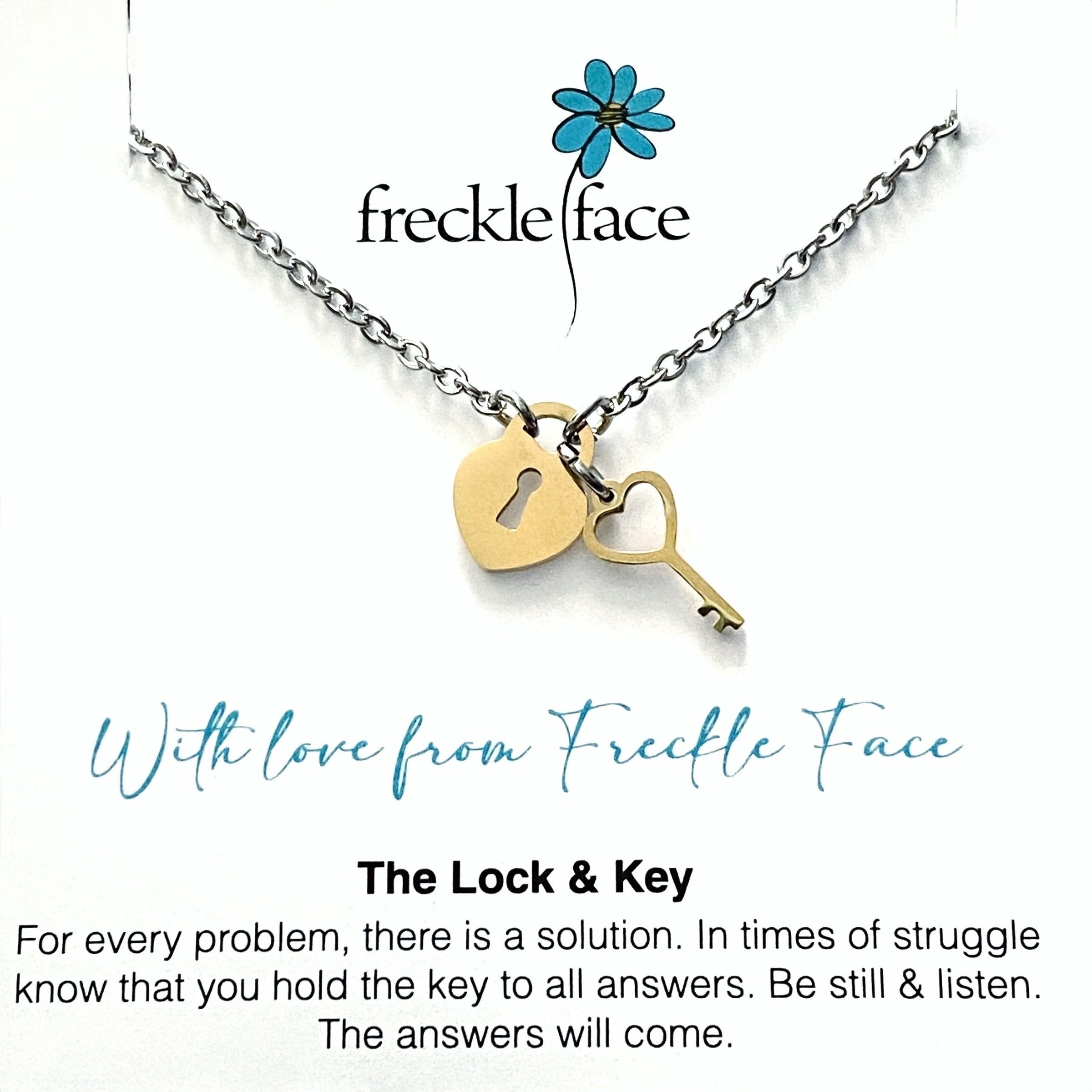 With Love From Freckle Face - Lock & Key