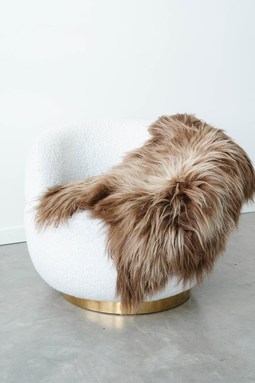 Light Brown Icelandic Sheepskin