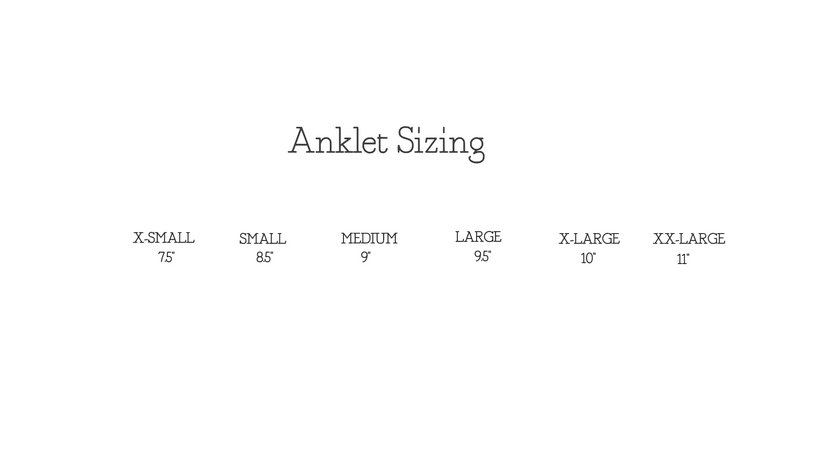 3mm Sterling Silver Anklet