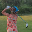 Junior Girls 1/2 Visor Golf hats