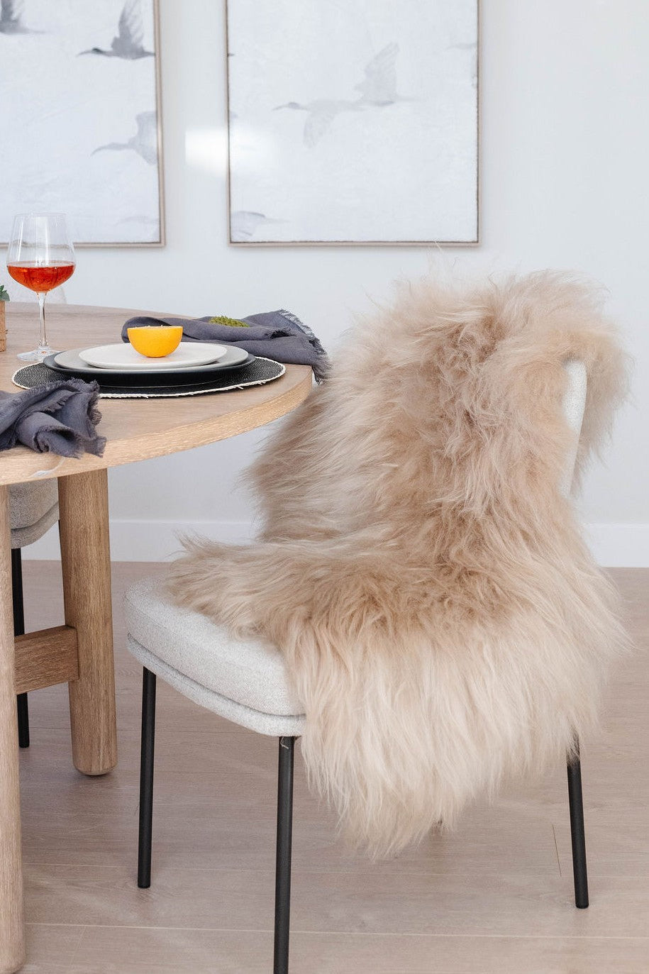 Nude Icelandic Sheepskin