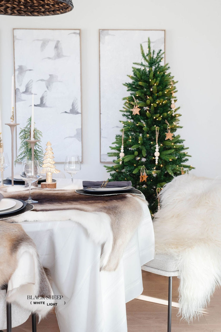 Natural White Icelandic Sheepskin