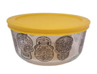 4 Cup Decorated Pyrex Halloween Day of the Dead