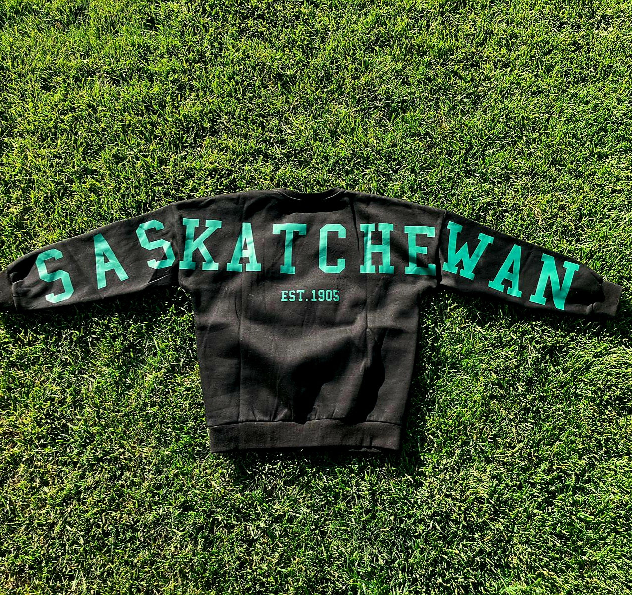 Saskatchewan Back Unisex Crewneck