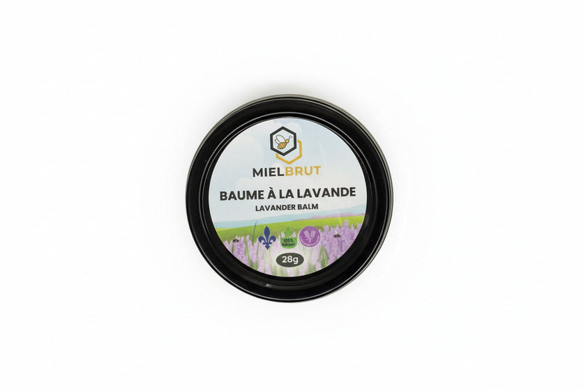 Beeswax balm lavender scented - lip balm and hand salve skin moisturizer and hydrating