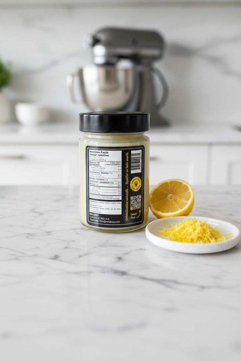 Mielbrut Whipped Lemon Honey — Creamy Raw Honey with Natural Lemon | Quebec