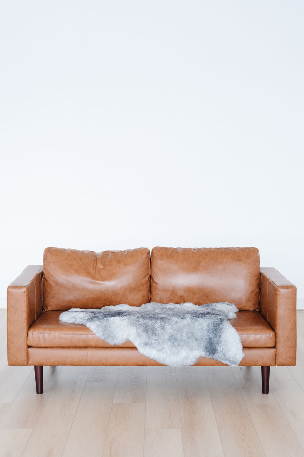 Natural Shorn Storm Grey Icelandic Sheepskin