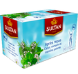 SULTAN Tisane Collection After Meals: Caraway, Rosemary & Peppermint - 20 Bags