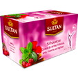 SULTAN Tisane Silhouette Tea : Cherry, Hibiscus, Anise, Mint & Liquorice - 20 Bags