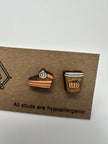 Pumpkin Pie & Latte Studs – Sick Chick (Revelstoke, BC)