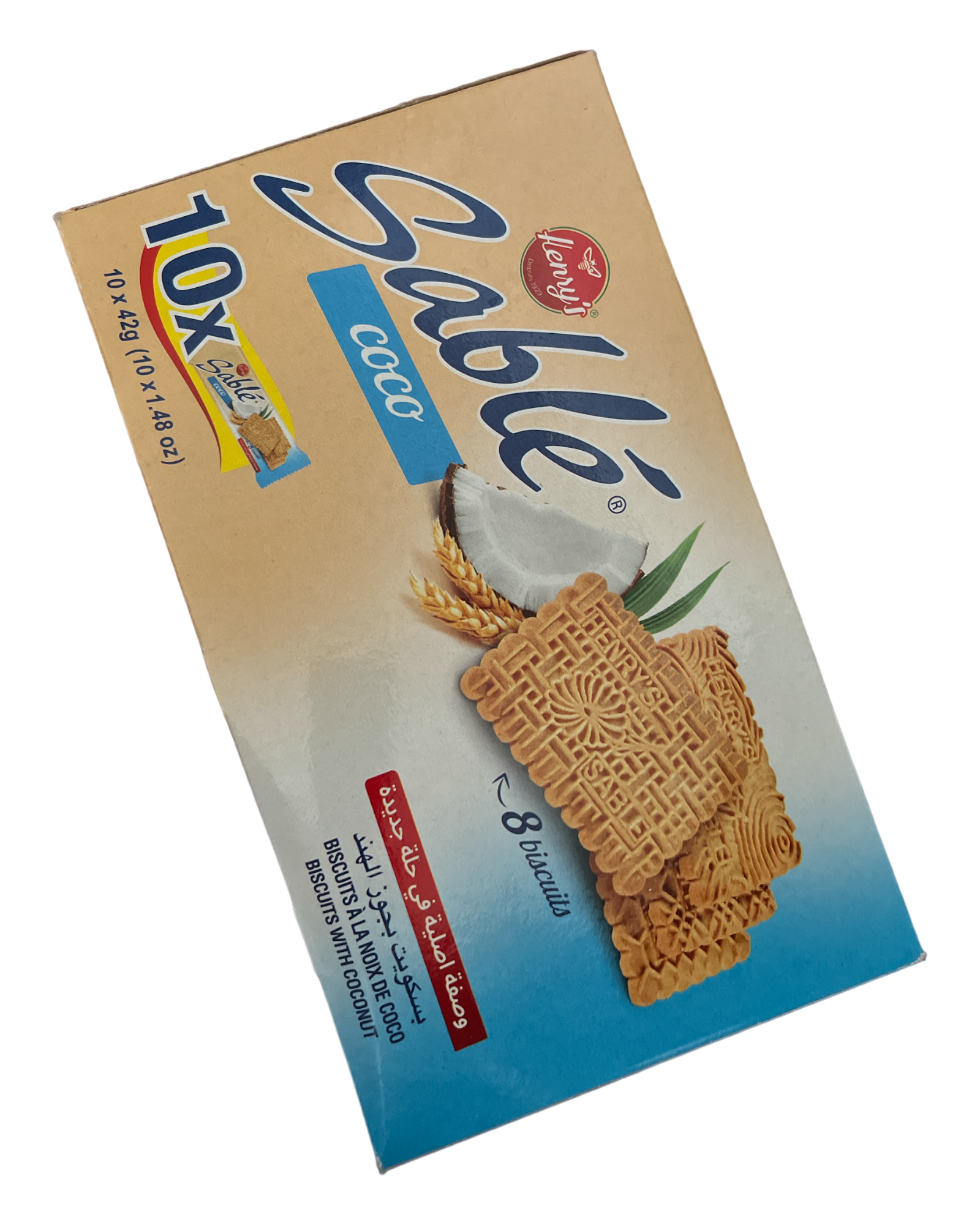 SABLE Coco Authentic Moroccan Cookies  10x42g