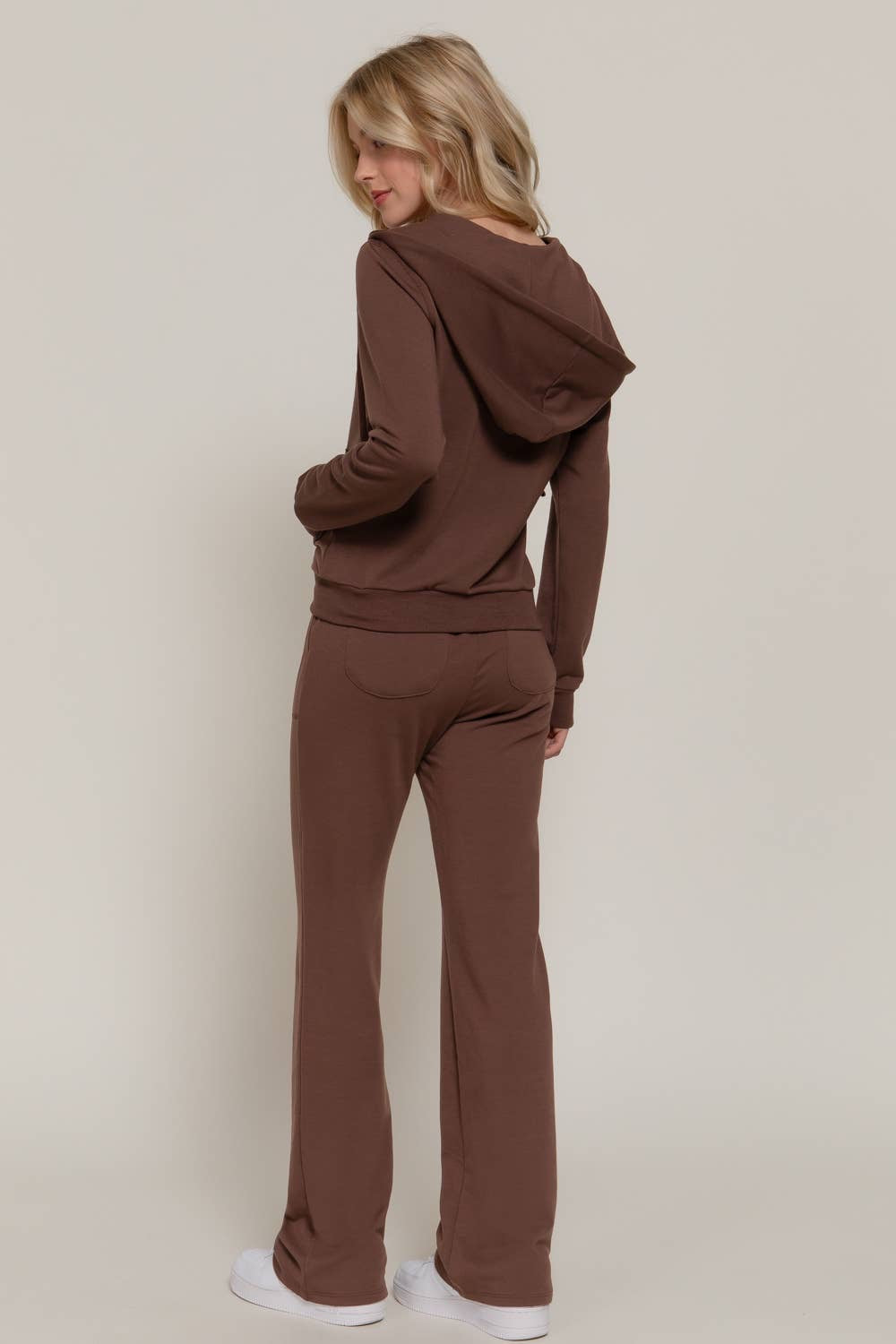 Chestnut Supersoft Zip Hoodie