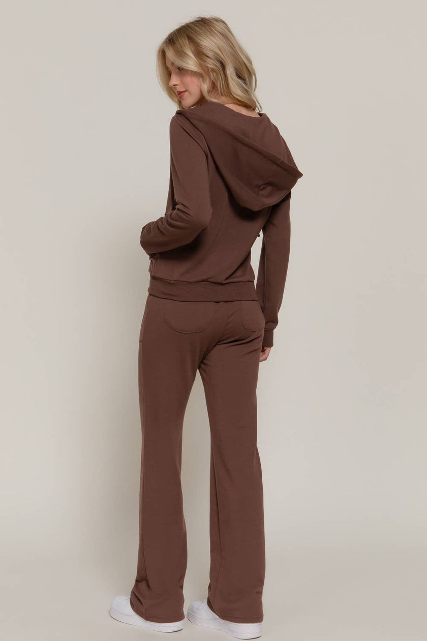 Chestnut Supersoft Zip Hoodie