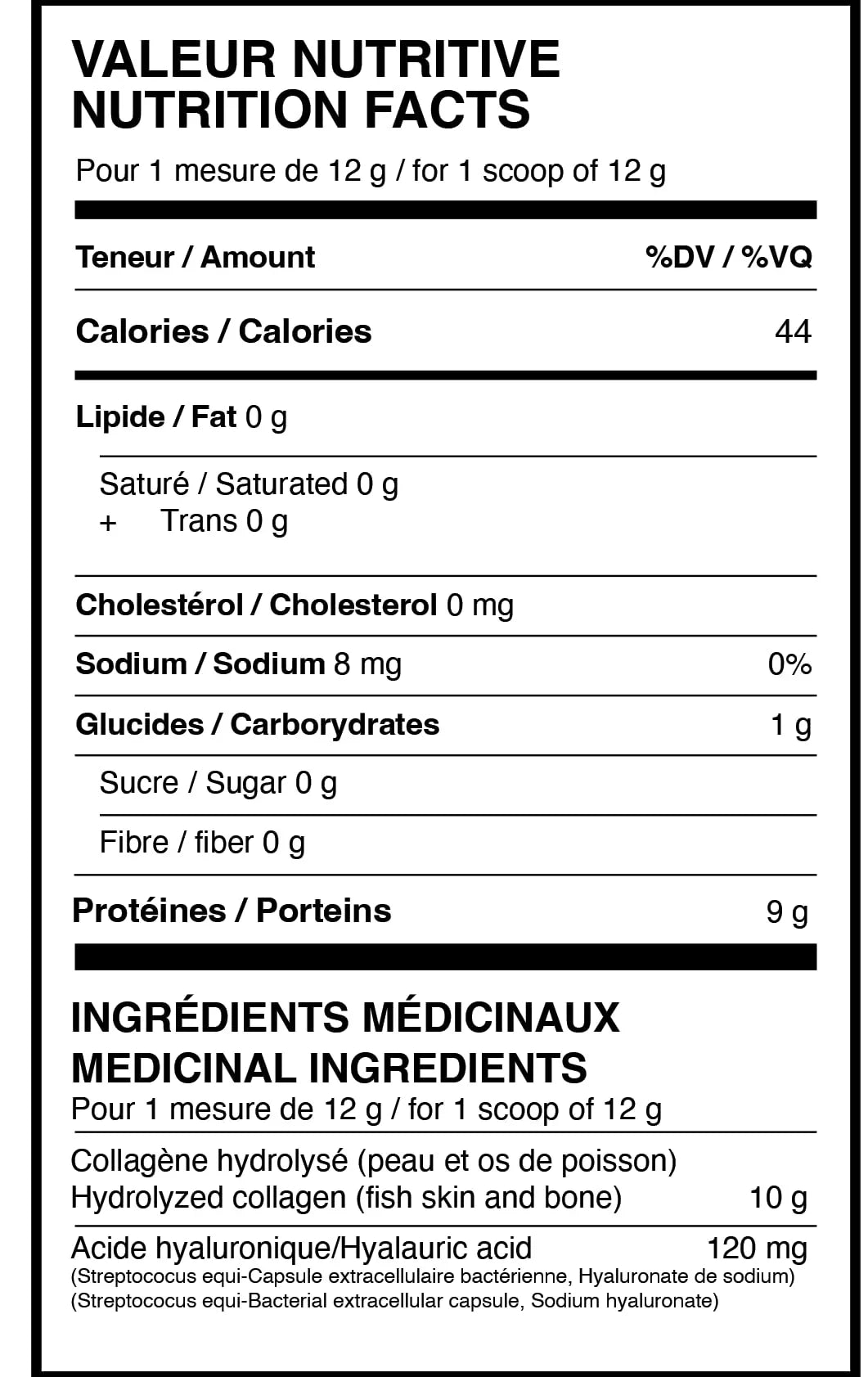 Unity Supplements Marine Collagen Powder with Hyaluronic Acid - Salted Caramel Flavored Coffee Sweetener