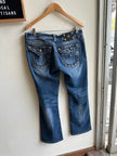 Vintage Miss Me Lowrise Bootcut Jeans – Rhinestone Detail | Size 31