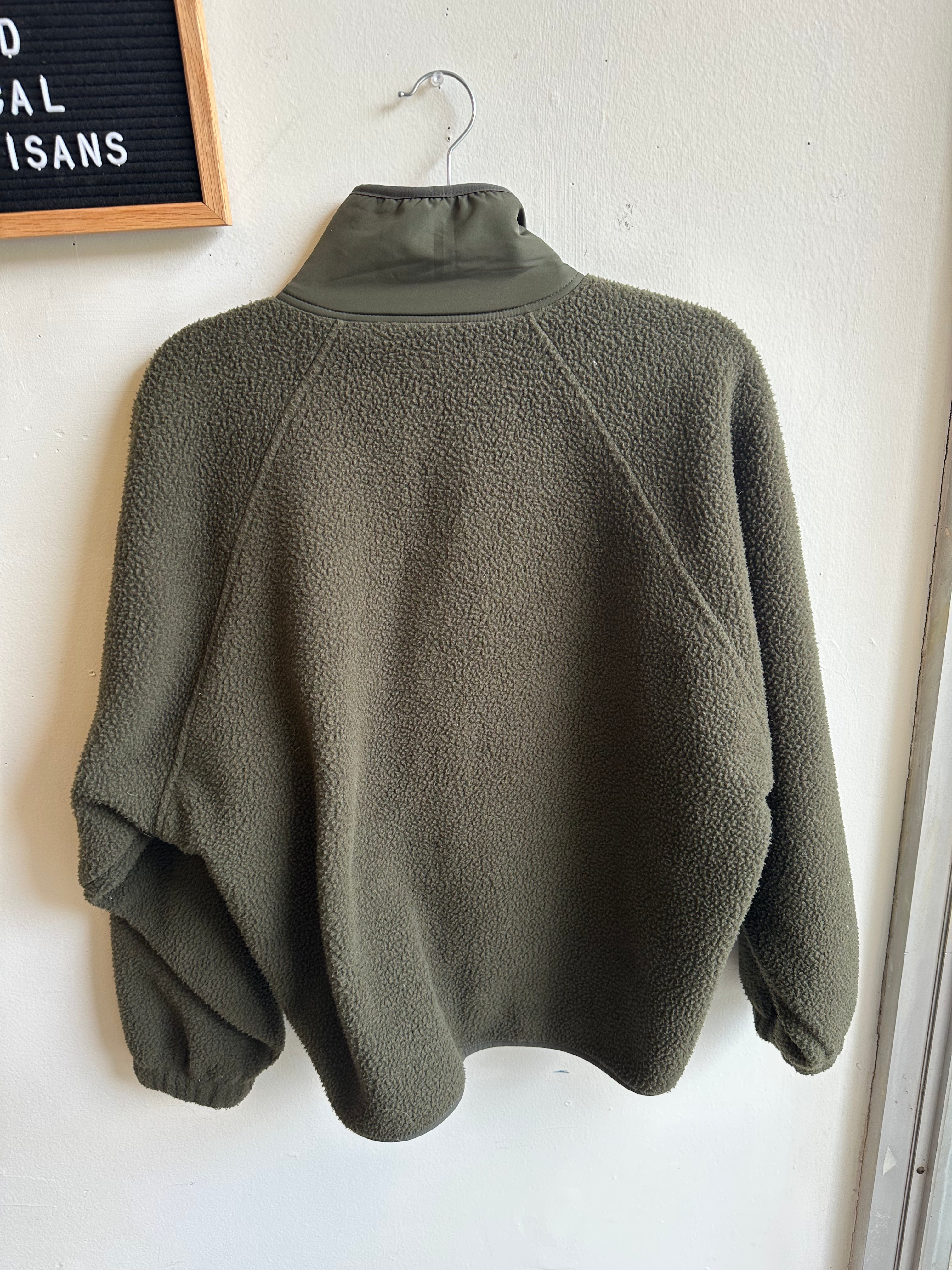 Kootenay Olive Fleece Utility Jacket | Size Medium