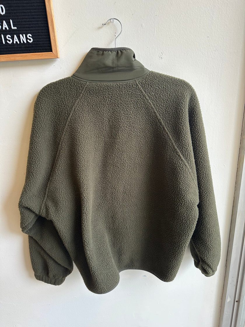 Kootenay Olive Fleece Utility Jacket | Size Medium