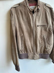 Vintage Suede Bomber Jacket – Jonathan Christopher | Size Medium