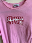 Vintage Y2K Pink Seattle Mariners Tee | Size Medium