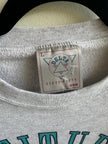 Vintage 90s “Attitude USA” Graphic Sweatshirt – Grey | Size Large
