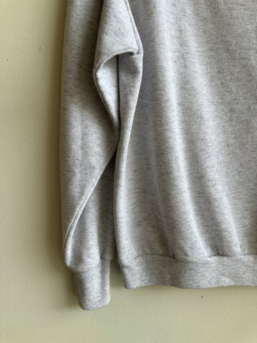 Vintage 90s “Attitude USA” Graphic Sweatshirt – Grey | Size Large