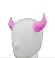 Titanoa Magnetic Cosplay Troll Horns