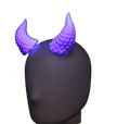Titanoa Magnetic Cosplay Troll Horns