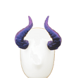 Oatha Magnetic Cosplay Tiefling Horns