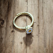 Daisy Fidget Ring – Adjustable Spinner Ring for Anxiety Relief