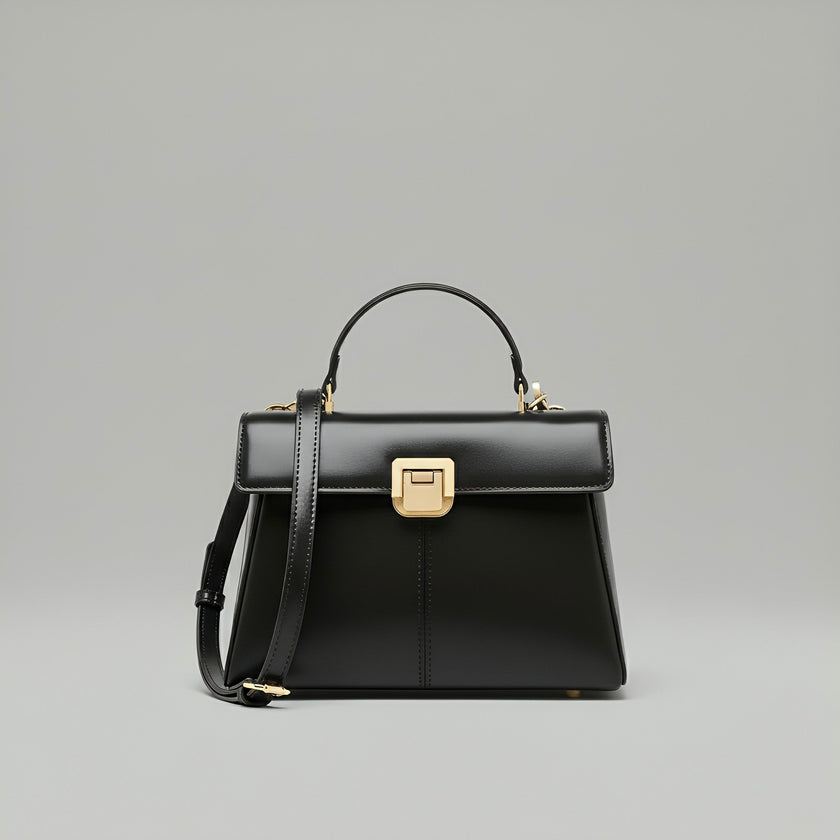 Lumis Leather Bag – Luxury Cowhide Leather Handbag for Timeless Elegance