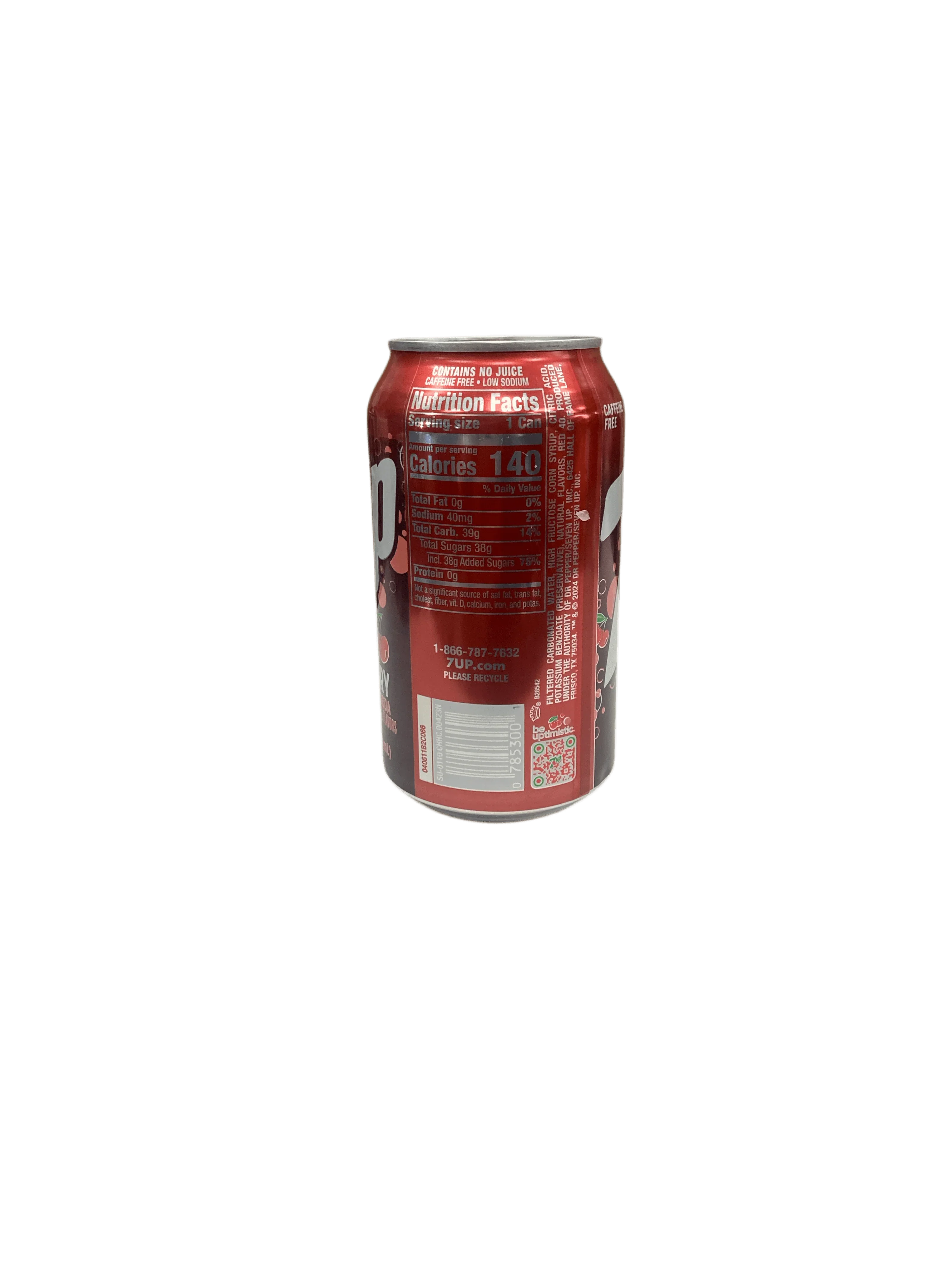 7UP - Cherry Can 355mL - U.S Edition