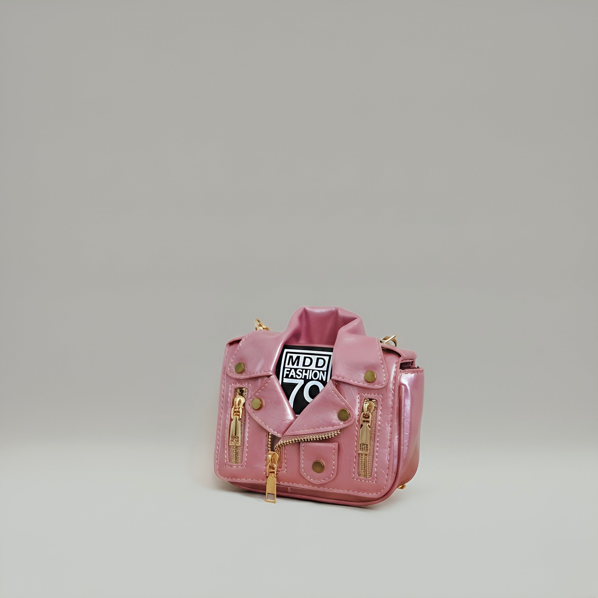 NOVA Mini Leather Crossbody Bag with Chain Strap