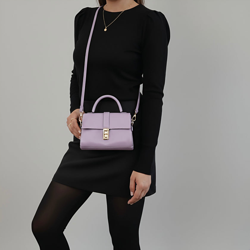 BLISS - Compact Vegan Mini Bag with Twist Closure