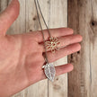 Flower & Leaf Necklace