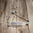 Adjustable Bracelet - Silver Feather