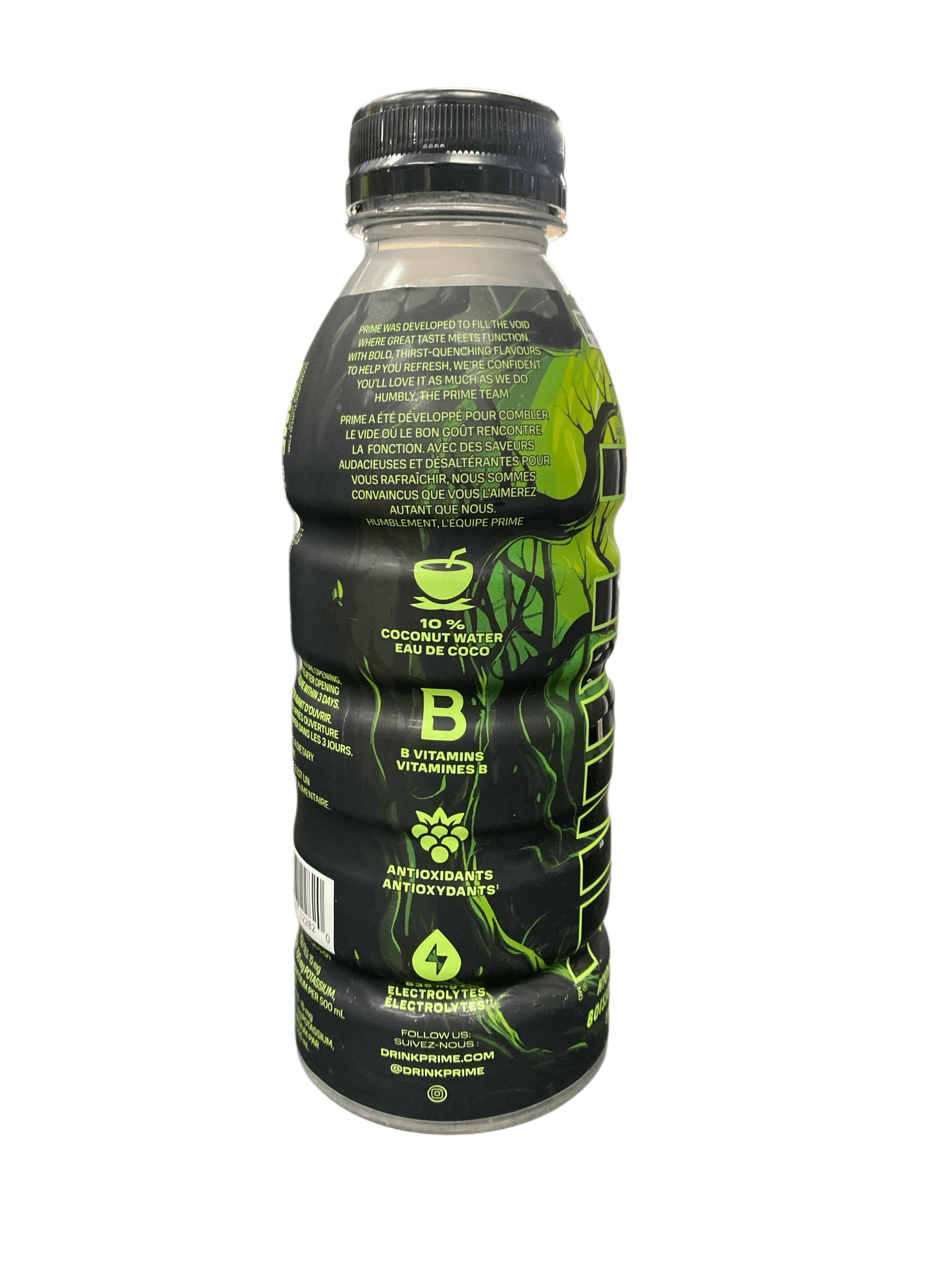 Prime Hydration Glowberry Drink 2024 Limited Edition 500ML - Canada Edition BB: 01/26