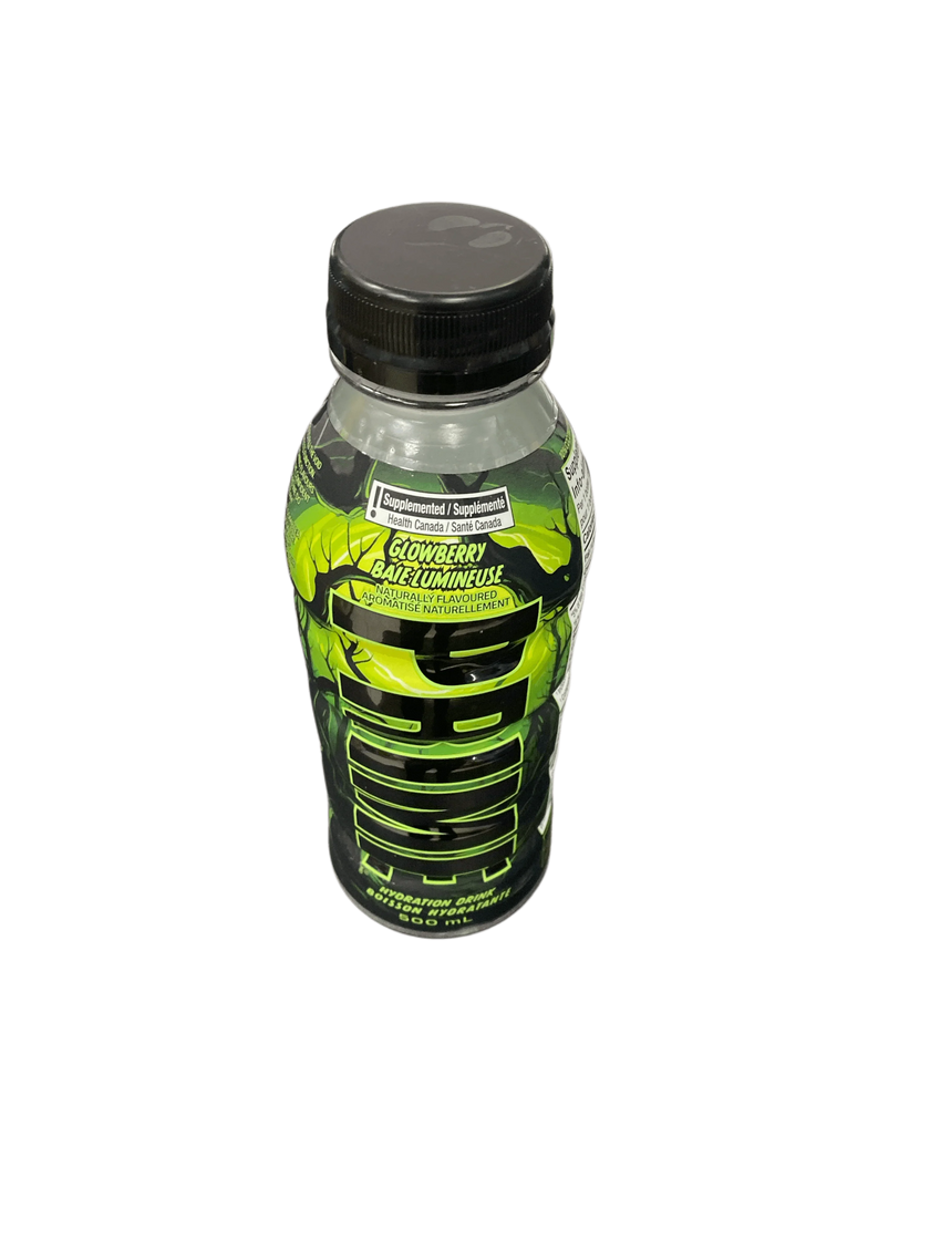 Prime Hydration Glowberry Drink 2024 Limited Edition 500ML - Canada Edition BB: 01/26