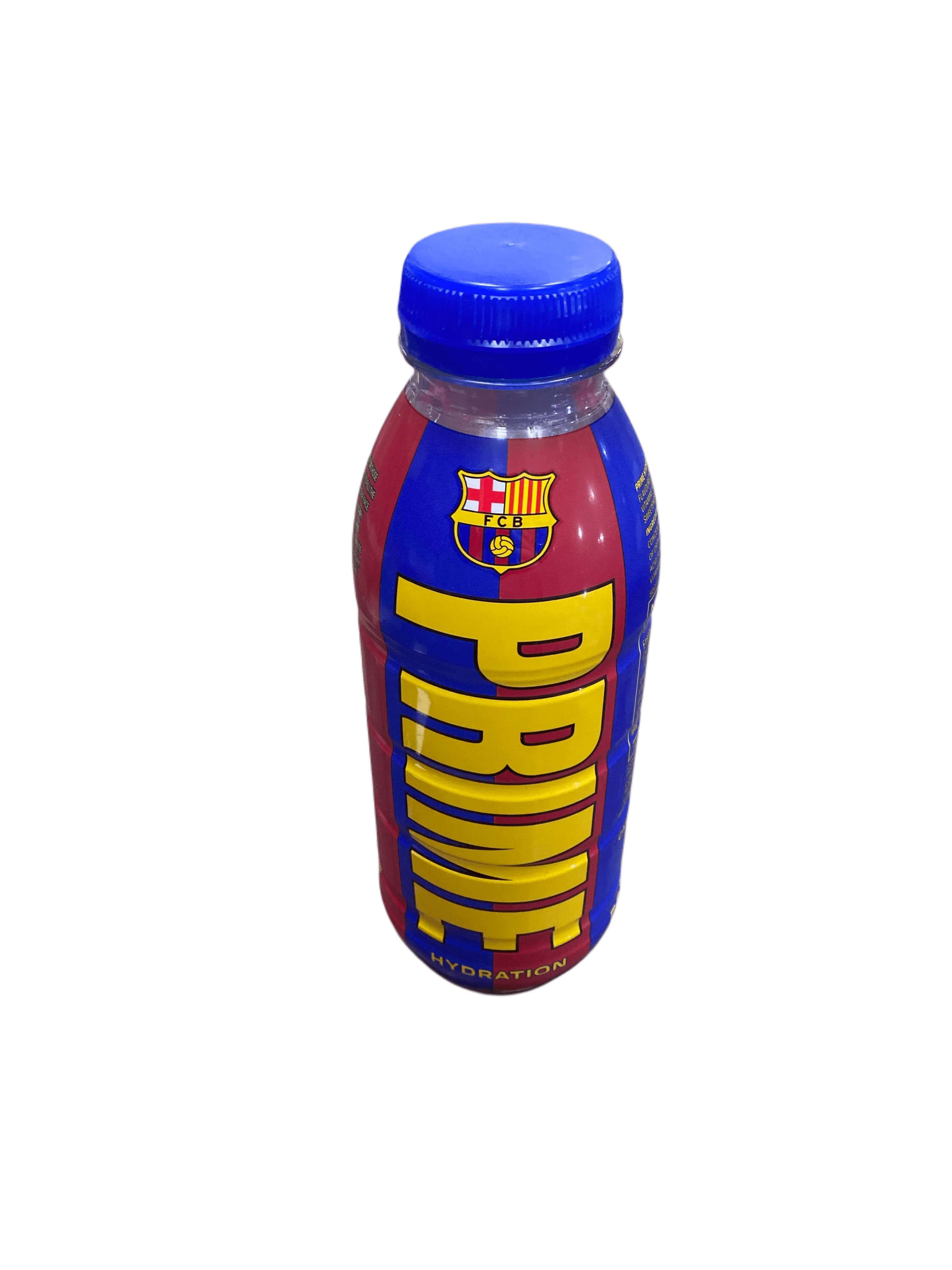 Prime Hydration FC Barcelona Drink 500ML - U.K Edition BB: 04/26