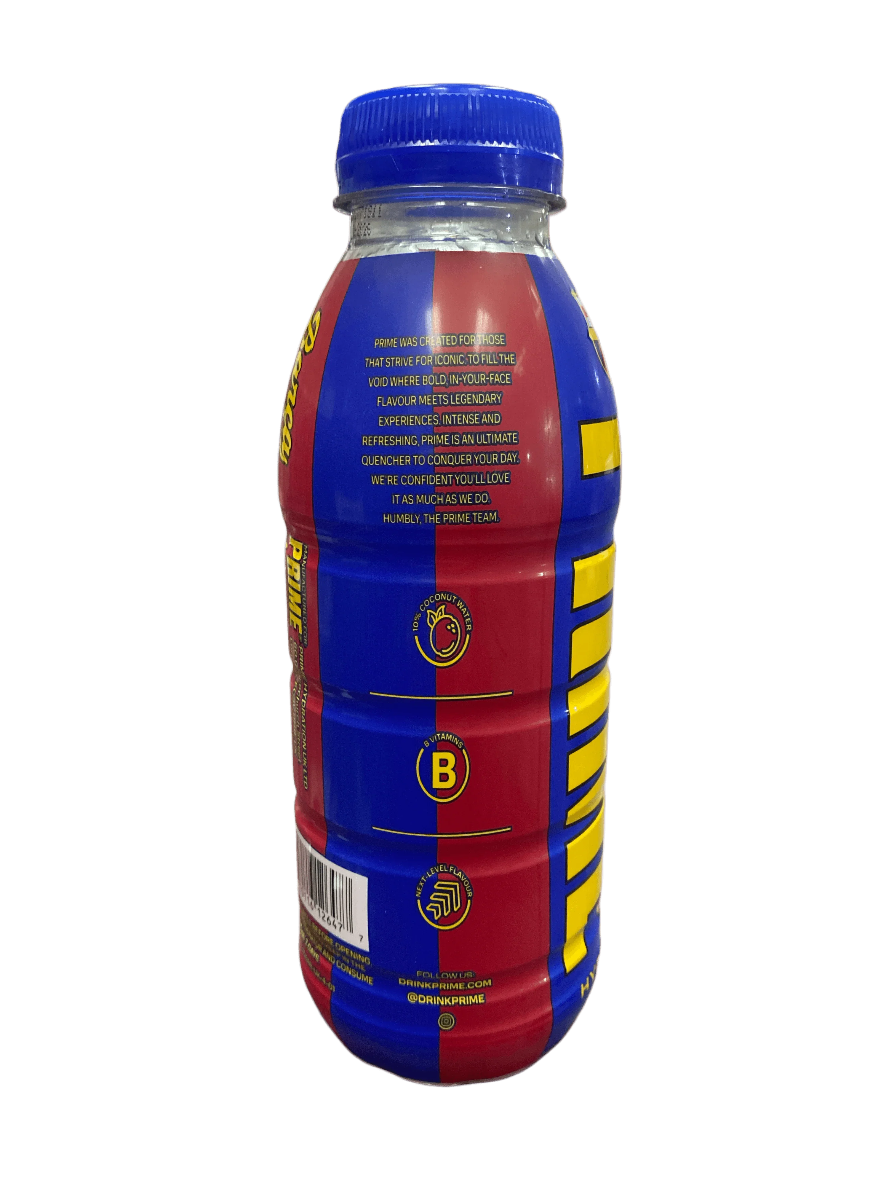 Prime Hydration FC Barcelona Drink 500ML - U.K Edition BB: 04/26