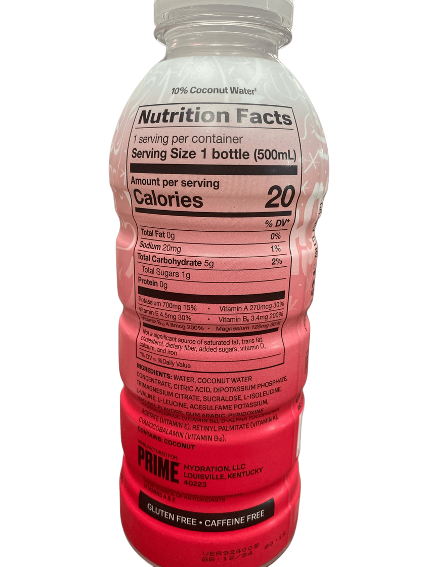 Prime Hydration Cherry Freeze Ultra Rare Special Edition - U.S Edition